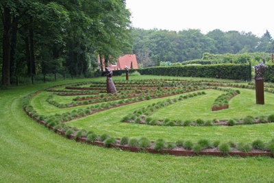 Het labyrint in het voorjaar van 2012